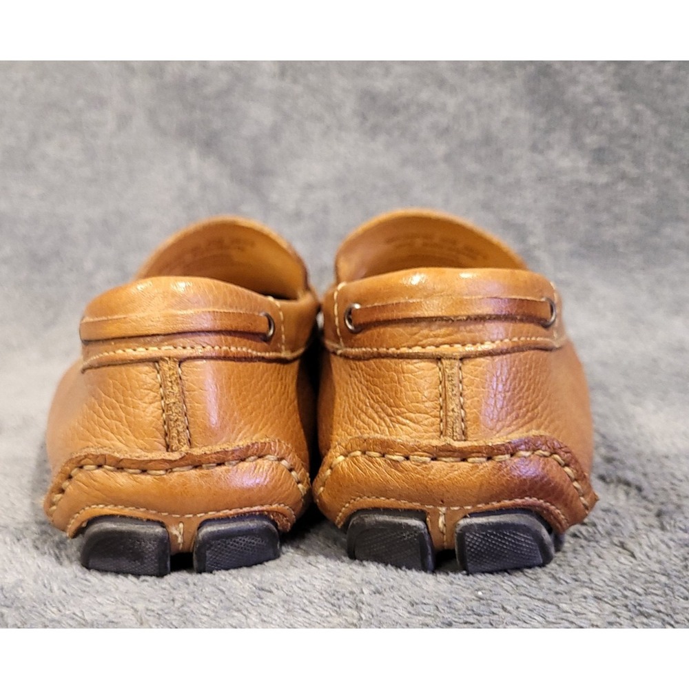 GH Bass Monte Mens Penny Loafer Brown 9.5 Medium Drivers Leather EXCELLENT - Picture 5 of 9